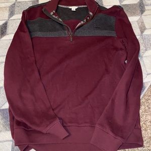 CK quarter zip sweater
